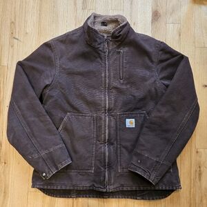 Carhartt Sherpa-Lined Canvas JacketWomen’s Medium (Regular)